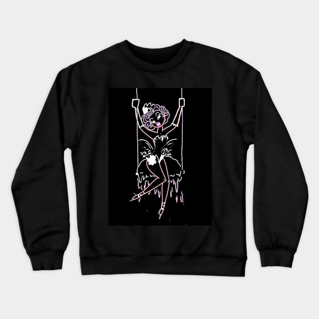 Penelope Petals (In the Dark) Crewneck Sweatshirt by madtownstudio3000